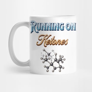 Running on Ketones Picture Mug